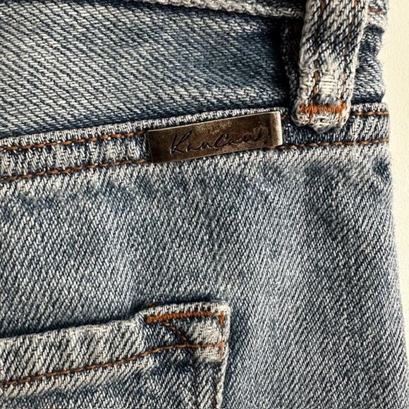 KanCan Estilo Cuffed Denim Jean Shorts Size: 7/27 - Picture 5 of 6